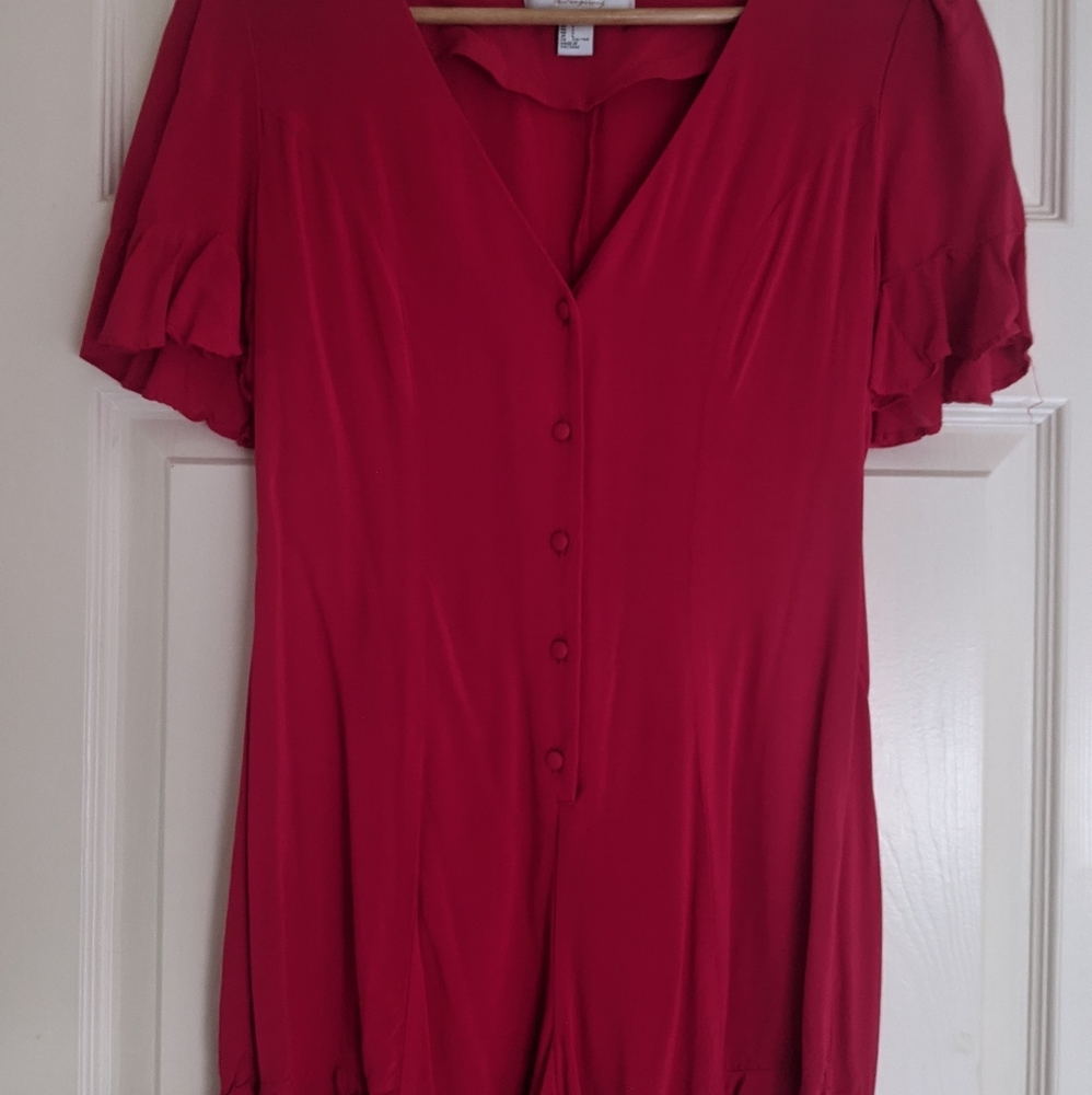 Beautiful Red Summer Jumpsuit.